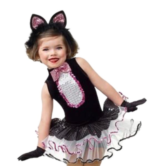 curtain call costume Costumes Girls Cat Dance Tutu Halloween Costume